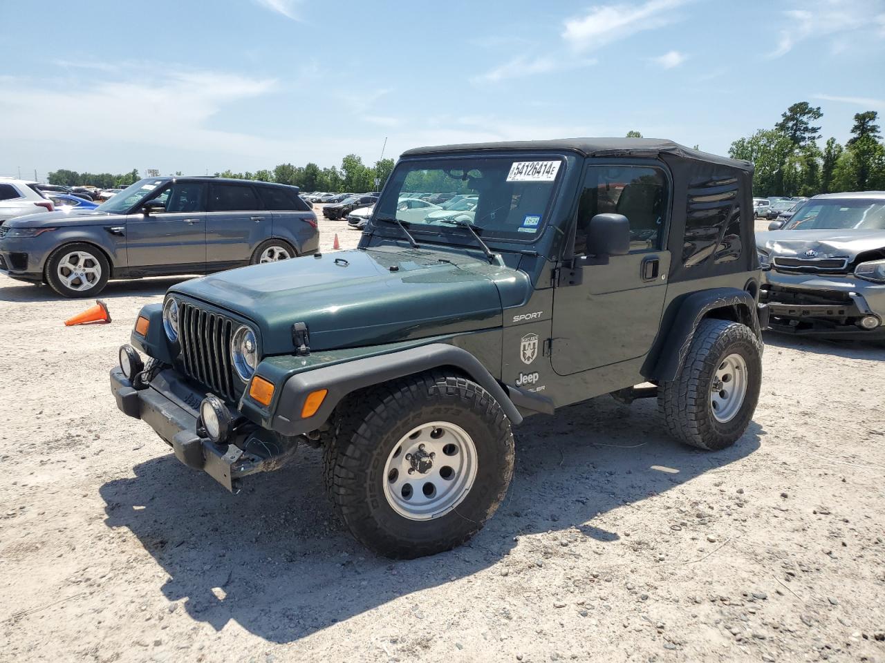 1J4FA49S54P729962 2004 Jeep Wrangler / Tj Sport