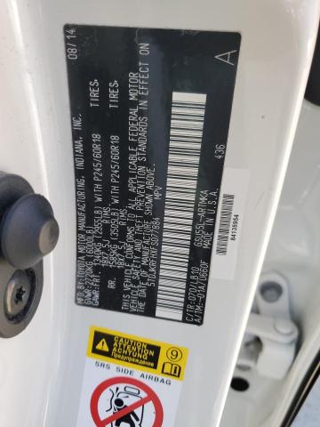 2015 Toyota Highlander Xle VIN: 5TDJKRFHXFS077884 Lot: 55019964