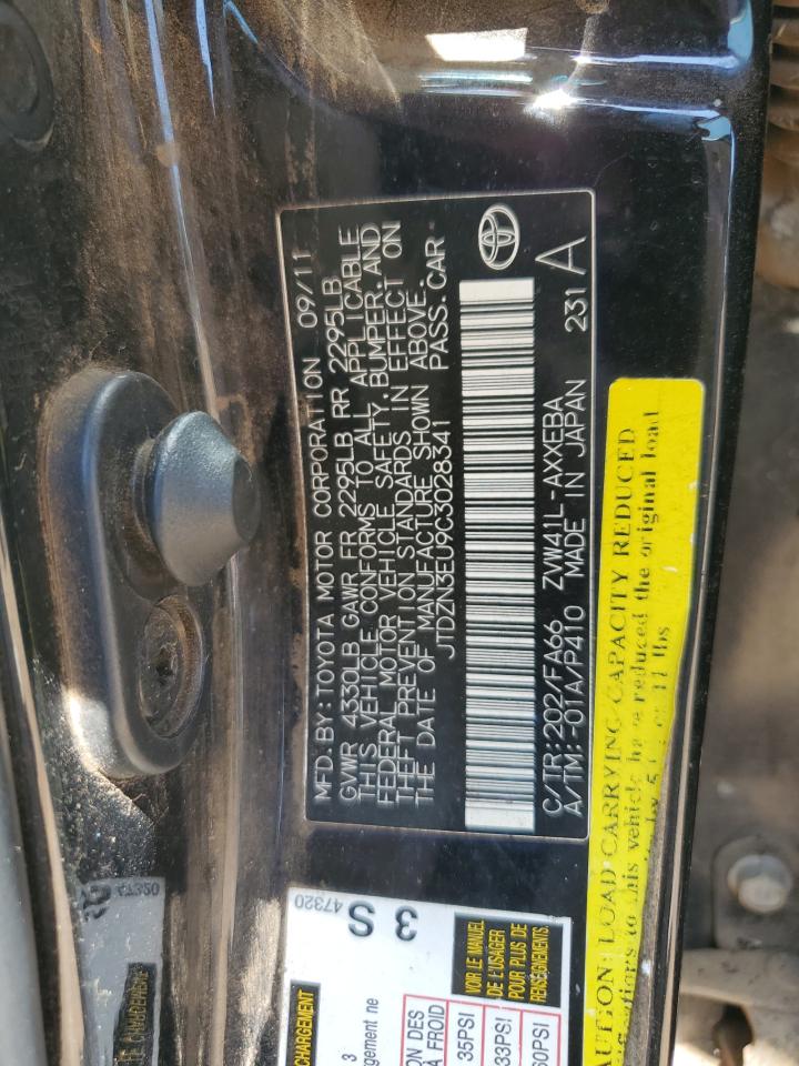 JTDZN3EU9C3028341 2012 Toyota Prius V