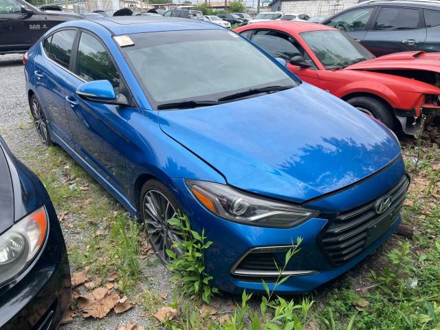 2018 Hyundai Elantra Sport VIN: KMHD04LB9JU474220 Lot: 54979324