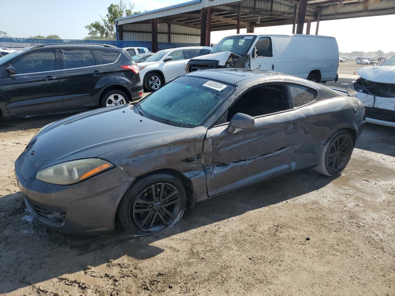 KMHHM66D37U261142 2007 Hyundai Tiburon Gs