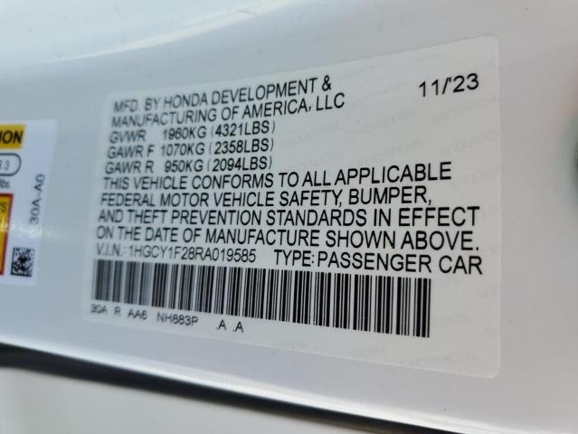 2024 HONDA ACCORD LX - 1HGCY1F28RA019585