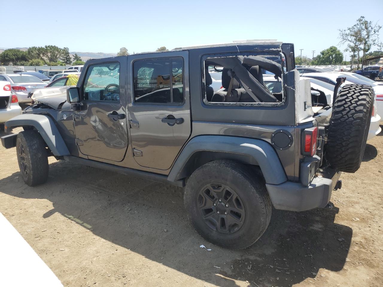 2016 Jeep Wrangler Unlimited Sport vin: 1C4BJWDG0GL258317