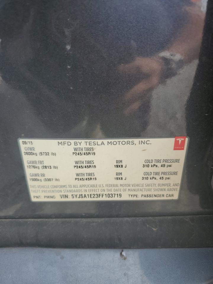 5YJSA1E23FF103719 2015 Tesla Model S