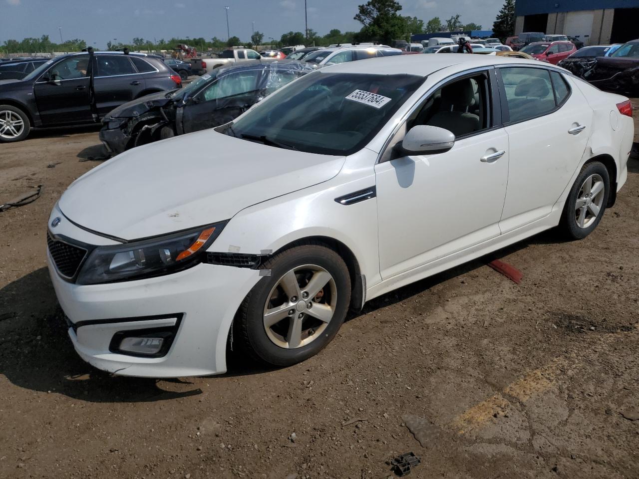 5XXGM4A74FG504497 2015 Kia Optima Lx