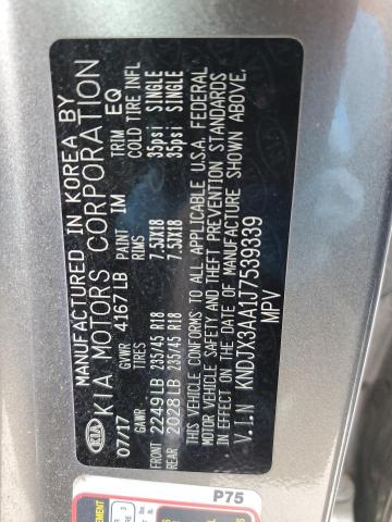 2018 Kia Soul ! VIN: KNDJX3AA1J7539339 Lot: 54730764