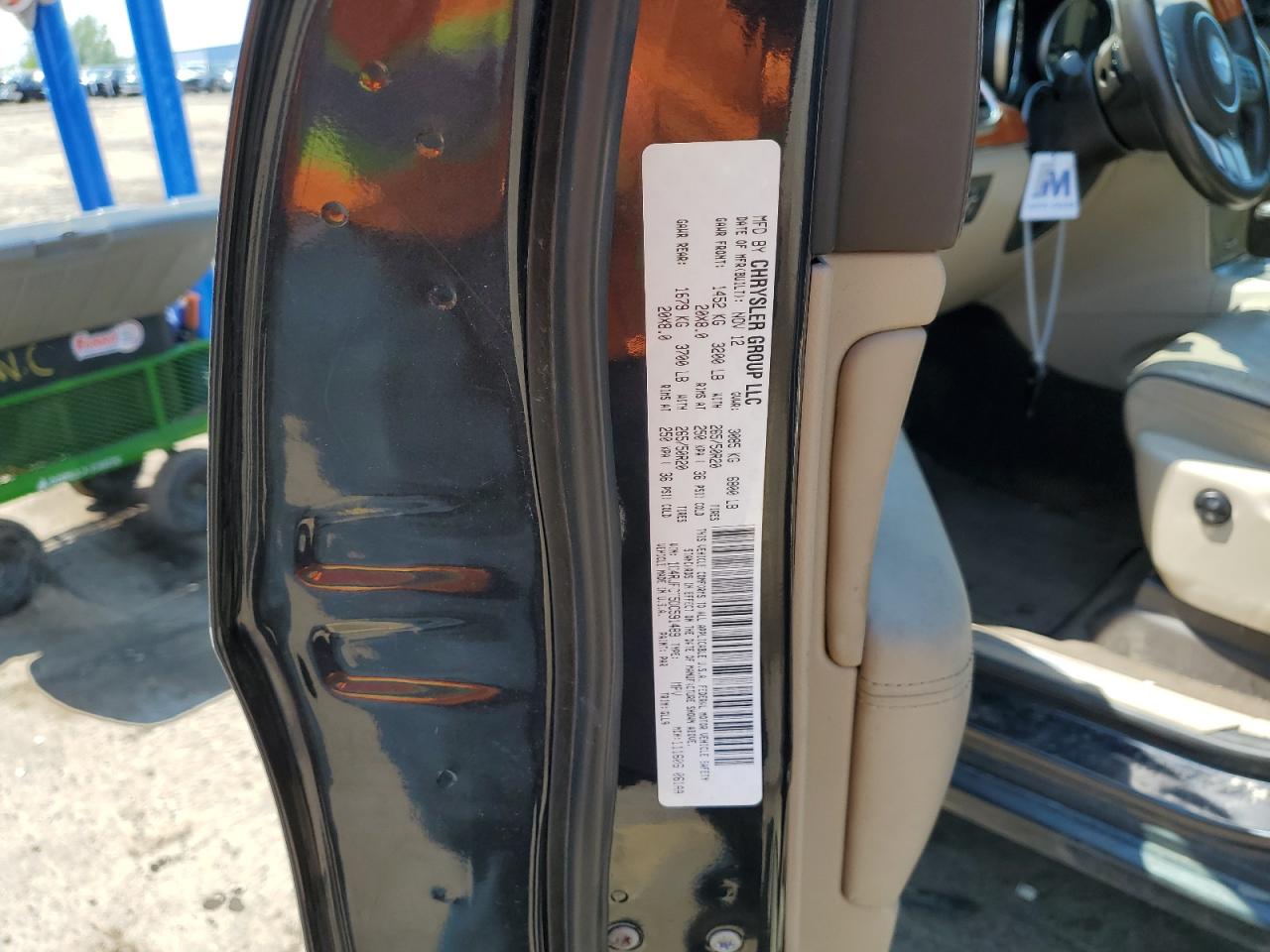 1C4RJFCT5DC591489 2013 Jeep Grand Cherokee Overland