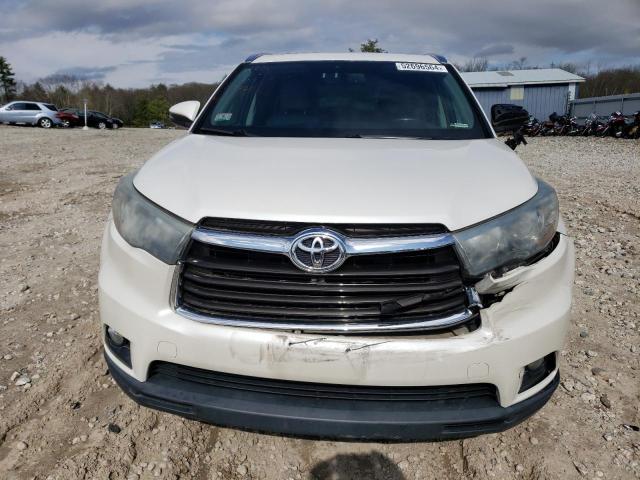 VIN 5TDJKRFH0FS155539 2015 Toyota Highlander, Xle no.5