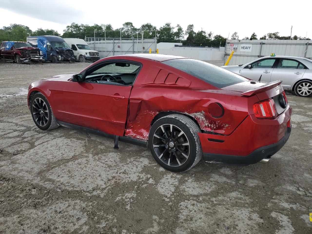 2012 Ford Mustang vin: 1ZVBP8AM4C5274620