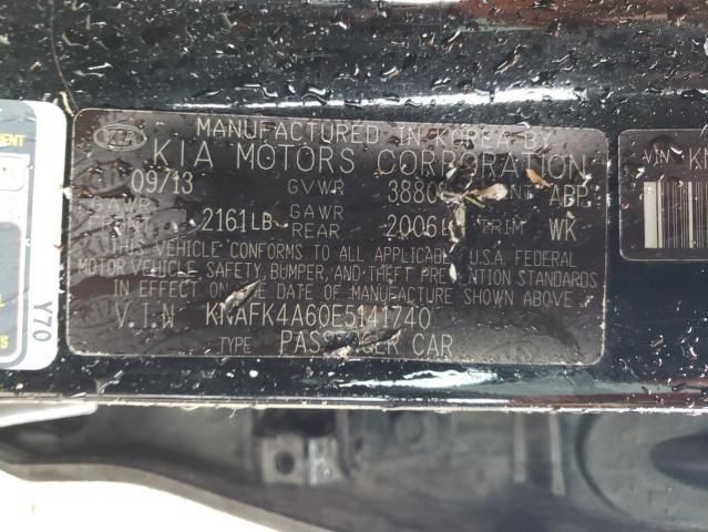 2014 Kia Forte Lx VIN: KNAFK4A60E5141740 Lot: 54603984