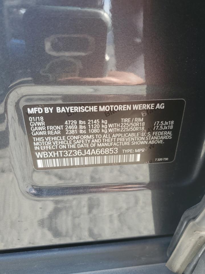 WBXHT3Z36J4A66853 2018 BMW X1 xDrive28I