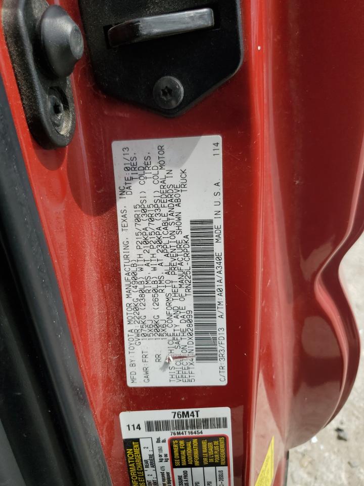 5TFTX4CN1DX028099 2013 Toyota Tacoma Access Cab