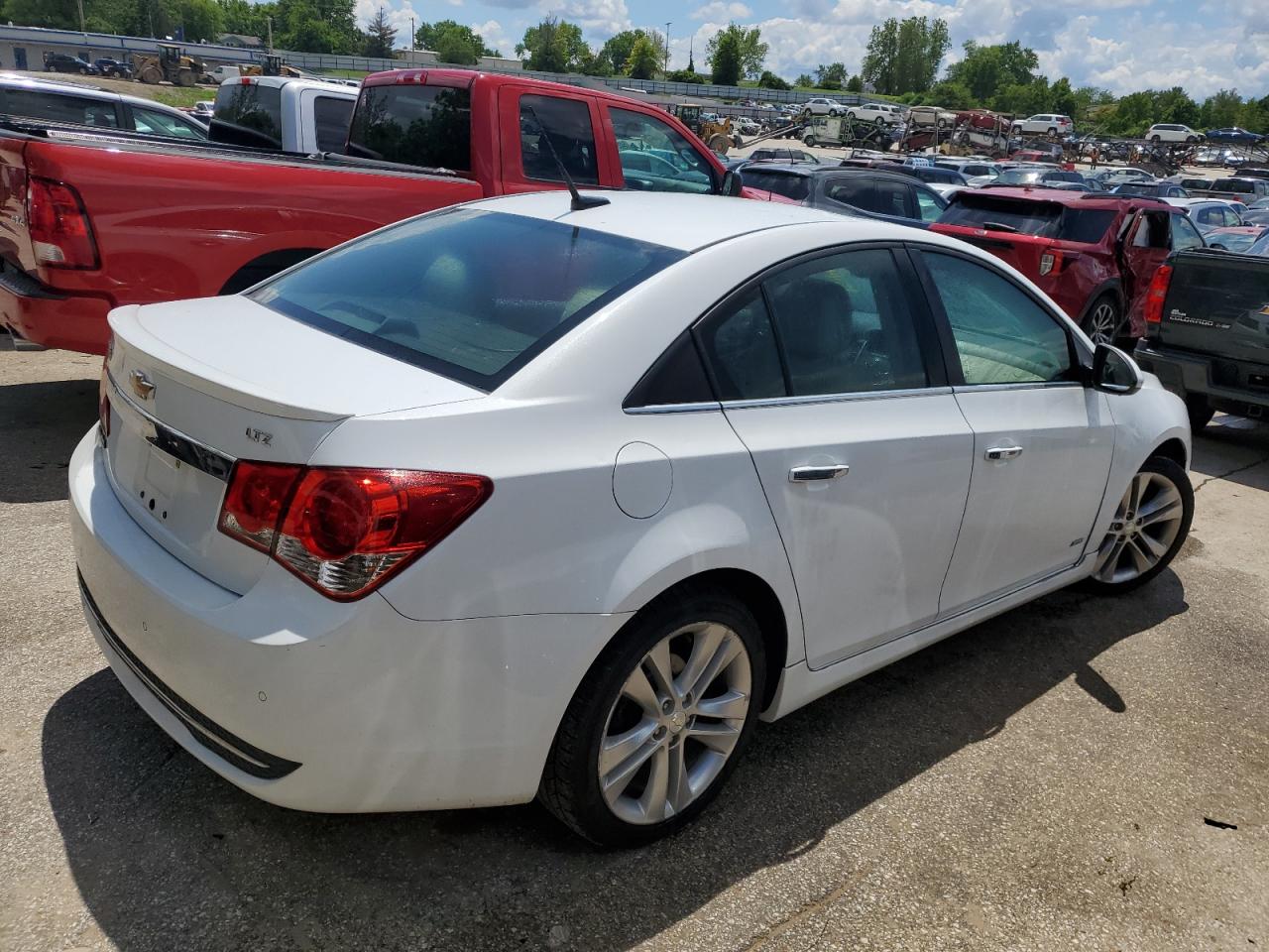 2012 Chevrolet Cruze Ltz vin: 1G1PH5SC7C7228903