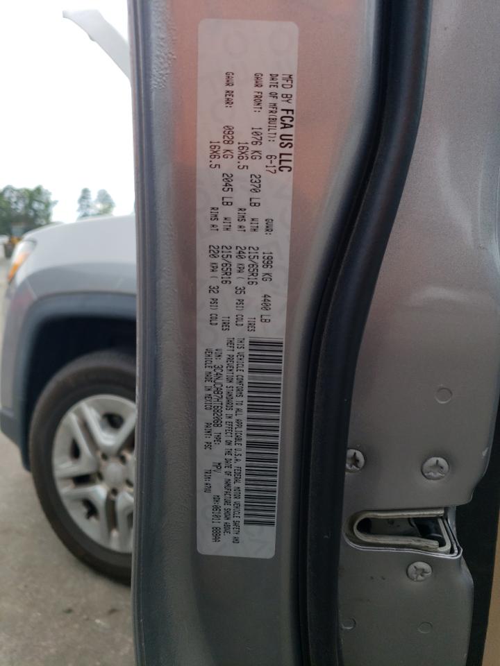 3C4NJCAB7HT682068 2017 Jeep Compass Sport