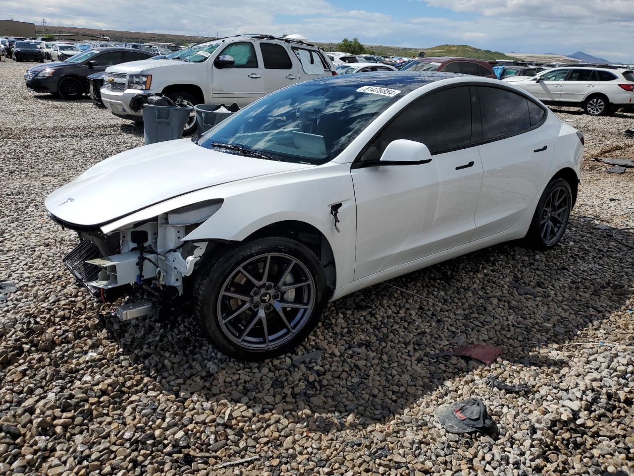 2021 Tesla Model 3 vin: 5YJ3E1EB1MF054994