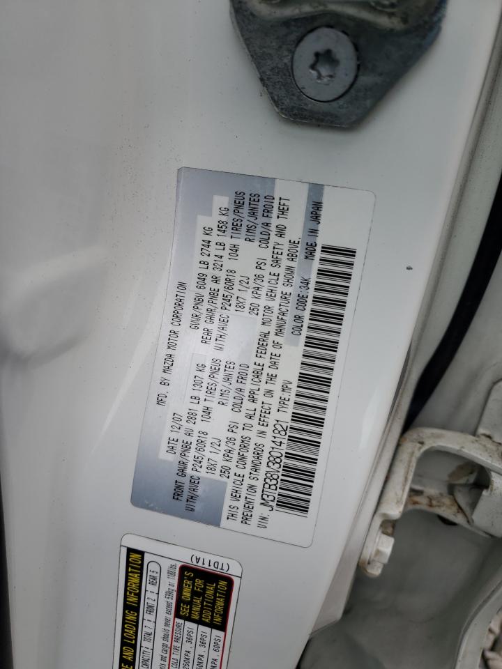 JM3TB38V380141821 2008 Mazda Cx-9