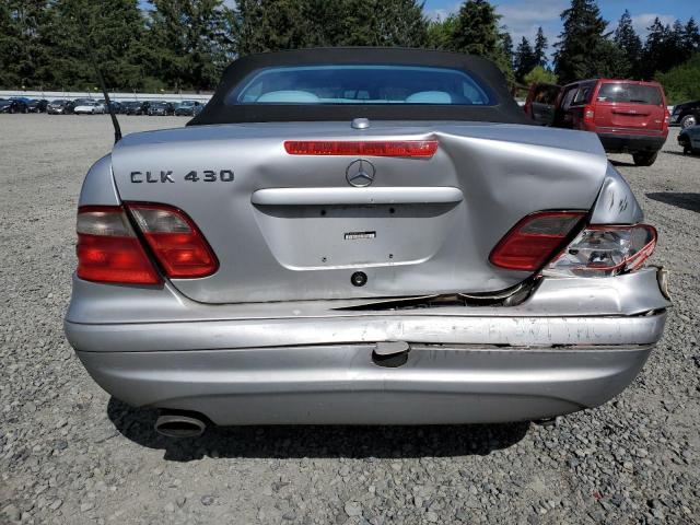 2002 Mercedes-Benz Clk 430 VIN: WDBLK70G42T129338 Lot: 56156534