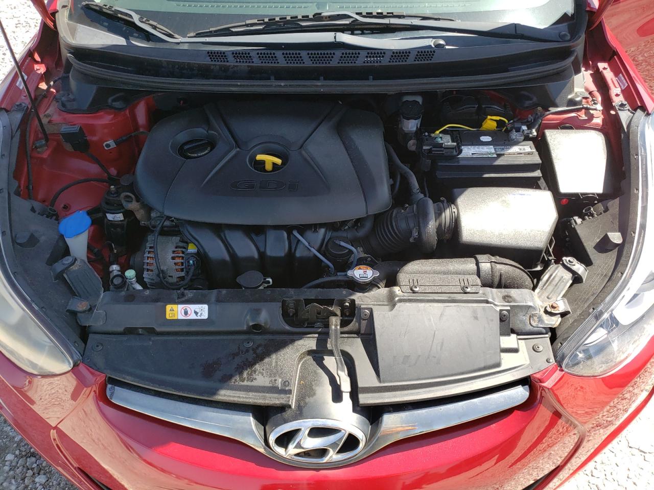 KMHDH4AH4EU105156 2014 Hyundai Elantra Se