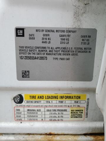 2010 Chevrolet Malibu Ltz VIN: 1G1ZE5E03A4128573 Lot: 56396794