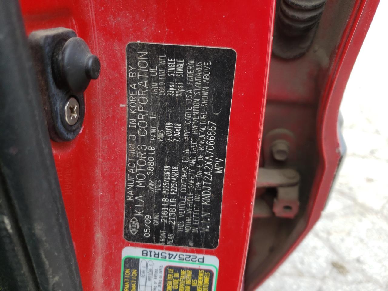 KNDJT2A2XA7066667 2010 Kia Soul +