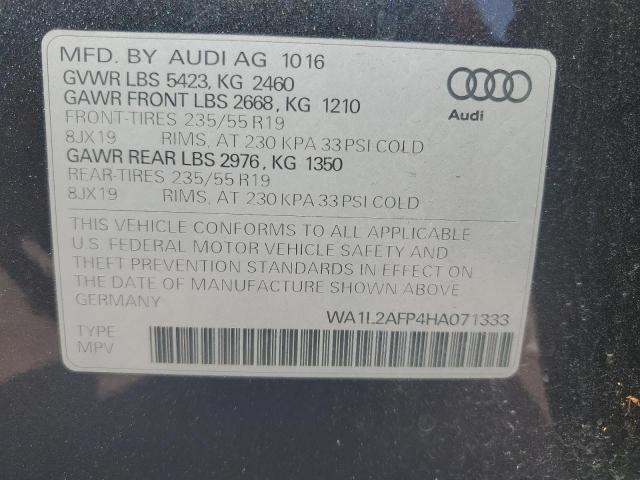 VIN WA1L2AFP4HA071333 2017 Audi Q5, Premium Plus no.13