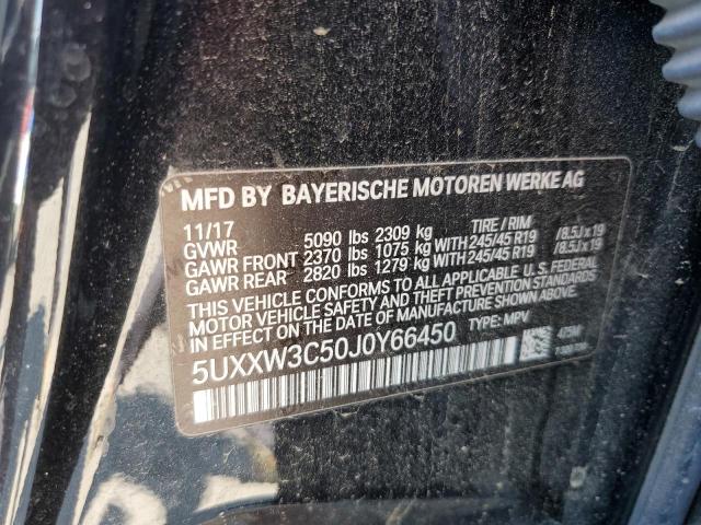 VIN 5UXXW3C50J0Y66450 2018 BMW X4 no.12