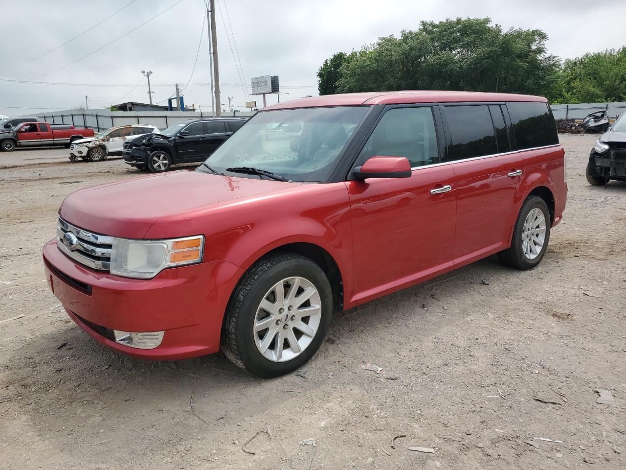 2FMGK5CC7ABA91596 2010 Ford Flex Sel