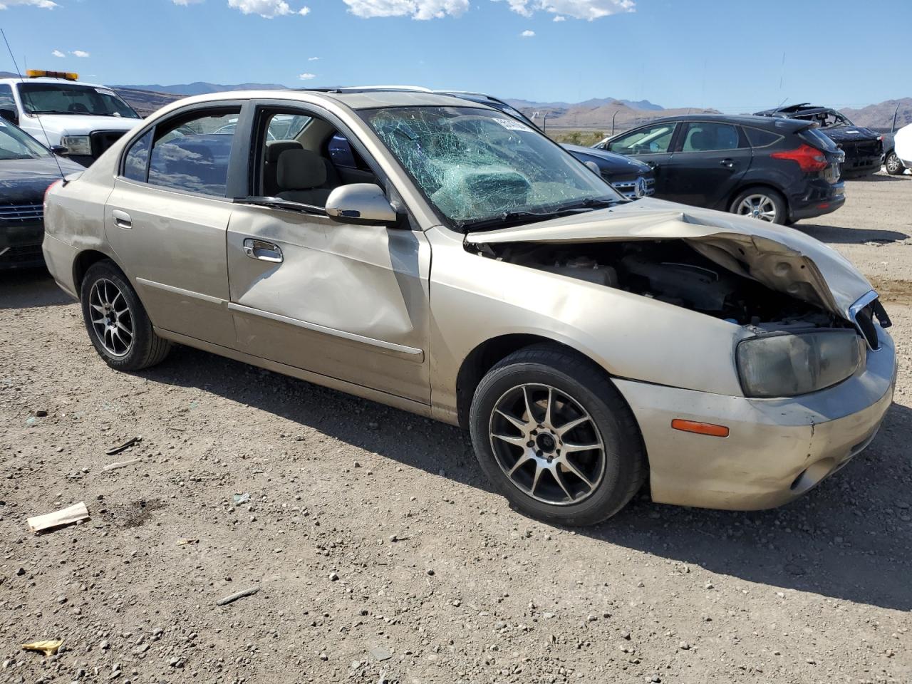 KMHDN45D13U601383 2003 Hyundai Elantra Gls