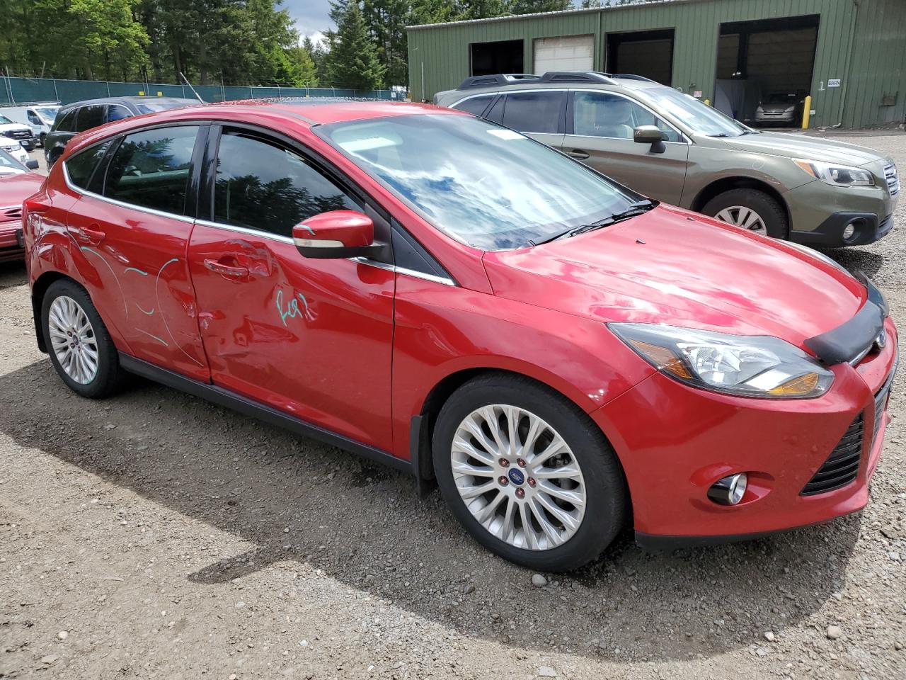 1FAHP3N2XCL291030 2012 Ford Focus Titanium