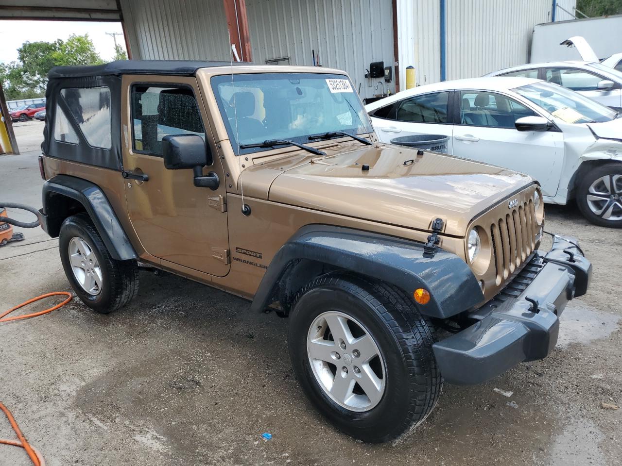 2015 Jeep Wrangler Sport vin: 1C4AJWAG6FL639572