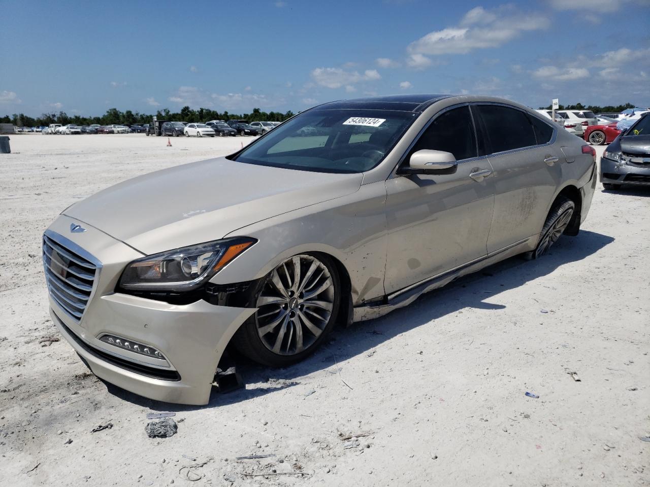 KMHGN4JF9FU102646 2015 Hyundai Genesis 5.0L