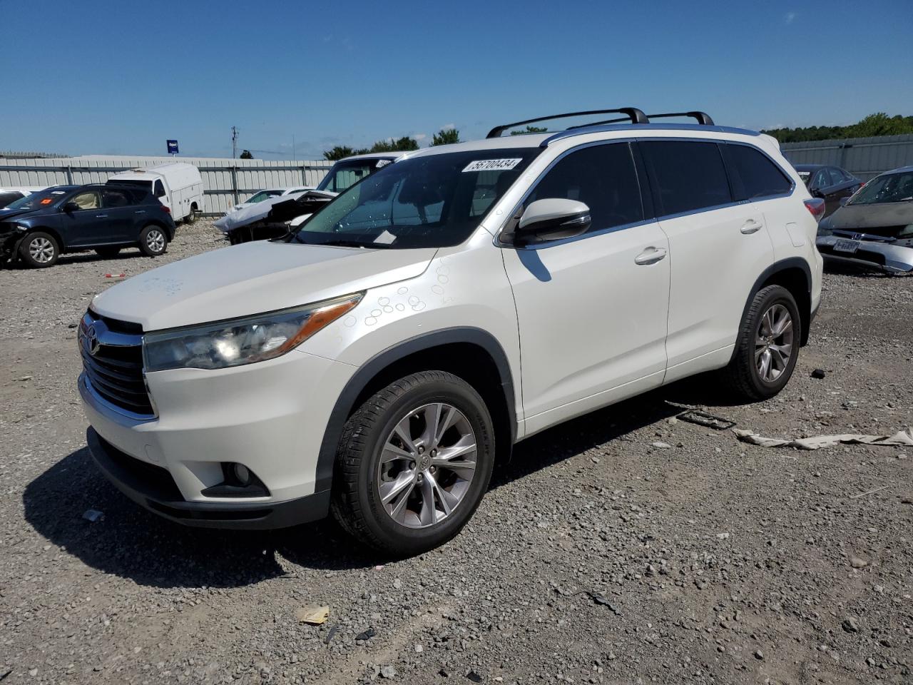 5TDKKRFHXFS047286 2015 Toyota Highlander Xle