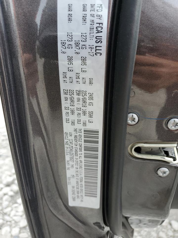 1C4PJMDX0JD579527 2018 Jeep Cherokee Limited