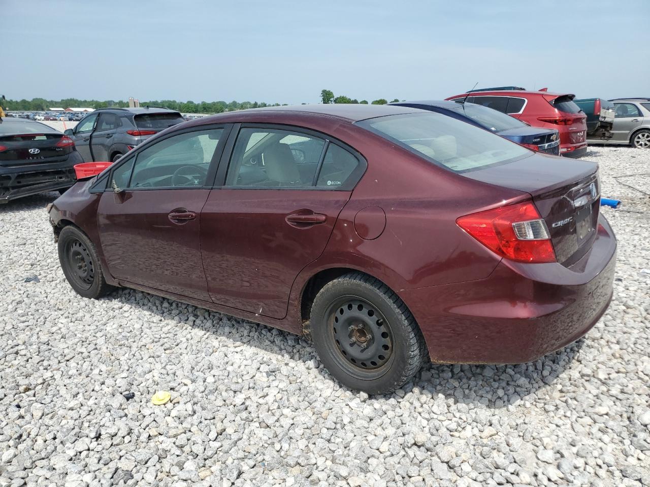 2012 Honda Civic Ex vin: 19XFB2F84CE055432