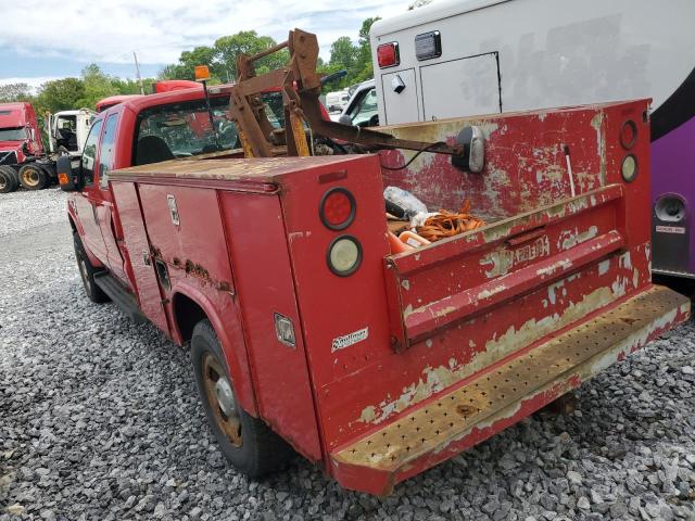 FORD F350 SUPER 2009 red 4dr ext gas 1FDWX31529EA40819 photo #3