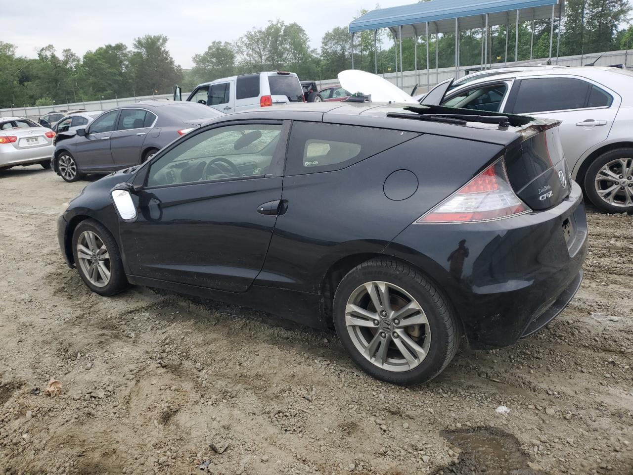 JHMZF1D69DS000842 2013 Honda Cr-Z Ex