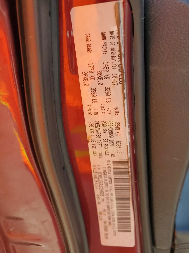 1C4RDJDG3JC194659 2018 Dodge Durango Gt