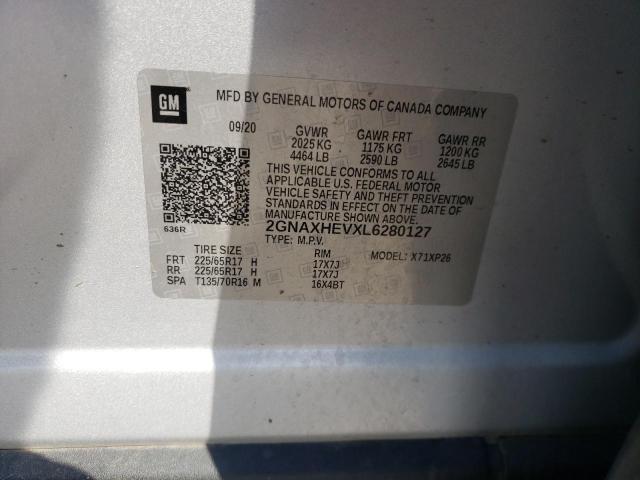 2GNAXHEVXL6280127 2020 CHEVROLET EQUINOX - Image 12