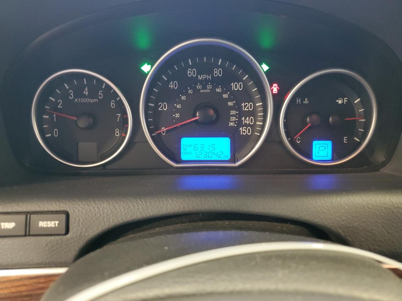 KM8NU13C78U073596 2008 Hyundai Veracruz Gls