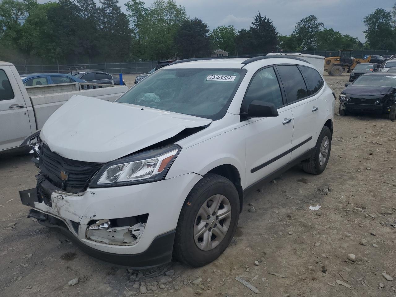 2017 Chevrolet Traverse Ls vin: 1GNKRFED1HJ339456