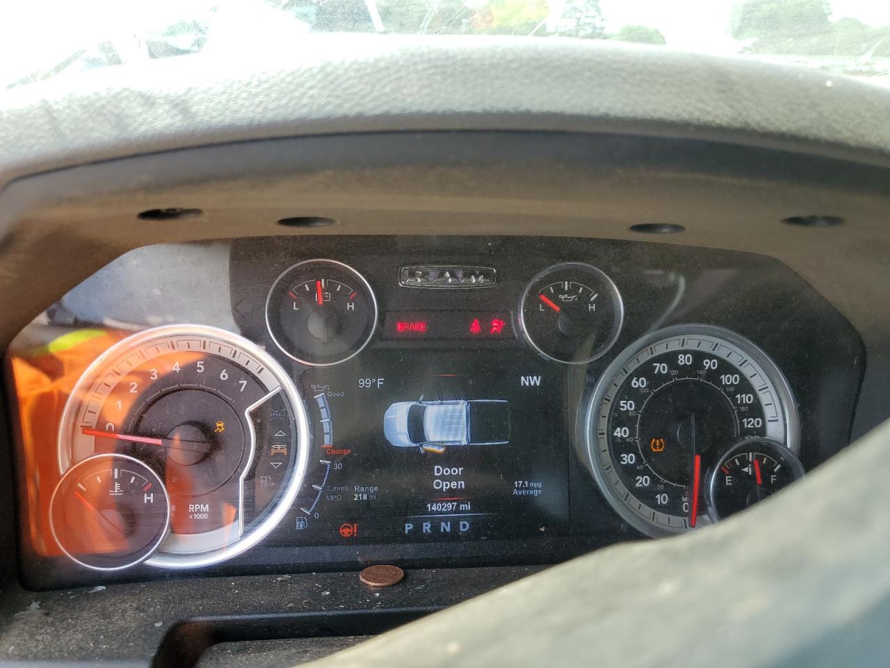 1C6RR7LT9FS648727 2015 Ram 1500 Slt