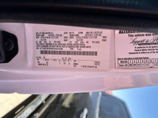 2014 Ford Econoline E150 Van VIN: 1FTNE1EW0EDA07296 Lot: 56355104