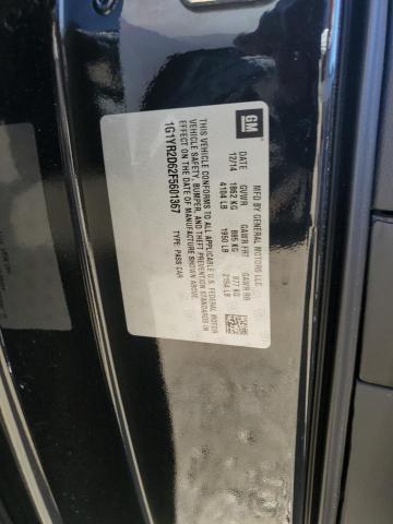 2015 Chevrolet Corvette Z06 2Lz VIN: 1G1YR2D62F5601367 Lot: 53951344