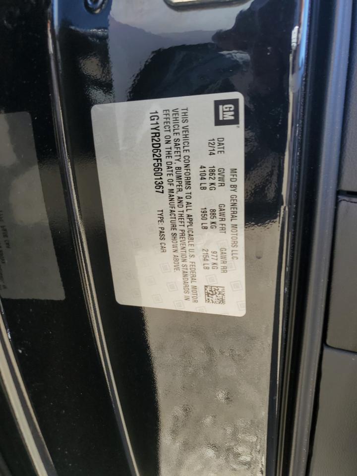 1G1YR2D62F5601367 2015 Chevrolet Corvette Z06 2Lz