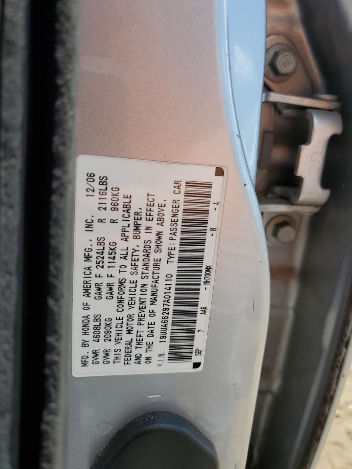 19UUA66297A014110 2007 Acura Tl