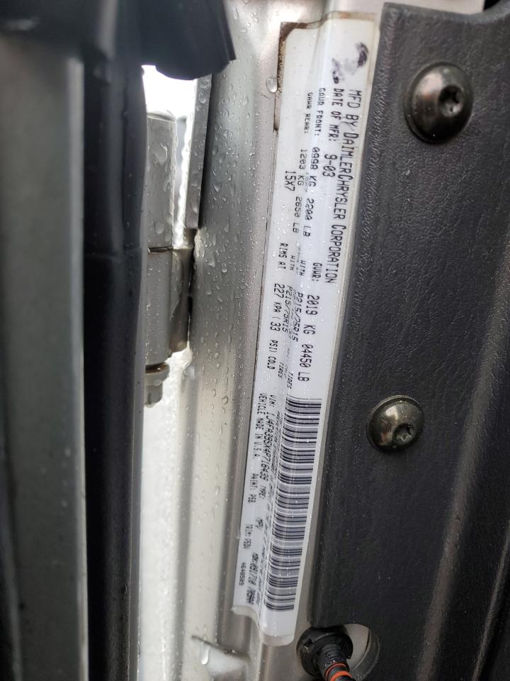 1J4FA39SX4P716439 2004 Jeep Wrangler X