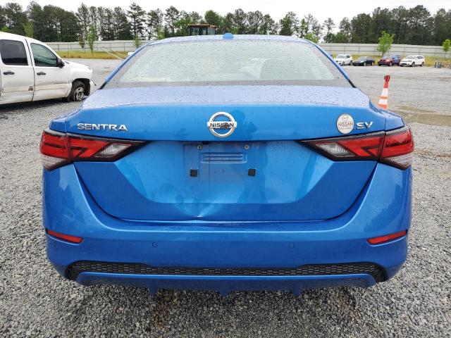 2021 Nissan Sentra Sv VIN: 3N1AB8CV6MY313640 Lot: 53739154