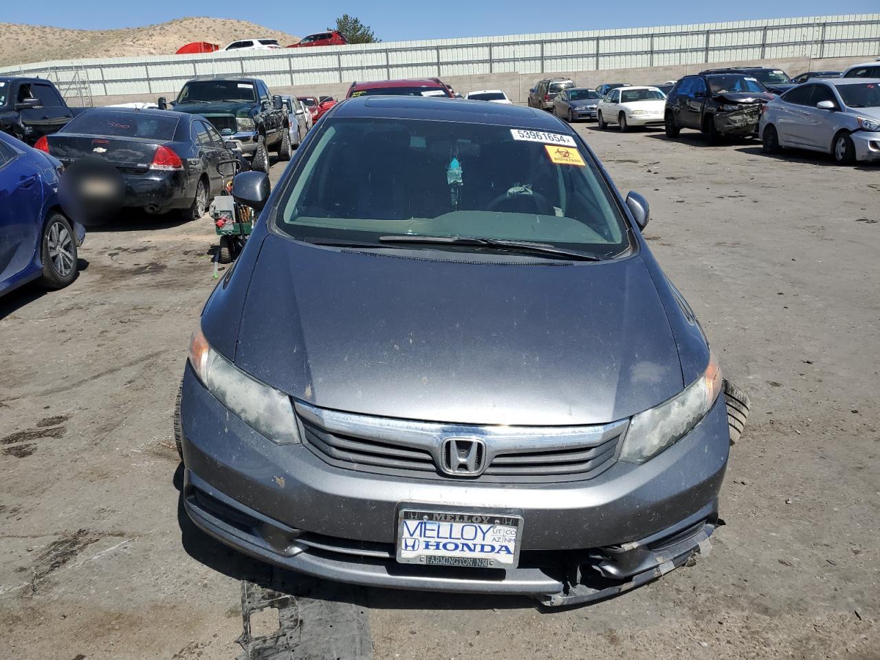 19XFB2F87CE066036 2012 Honda Civic Ex