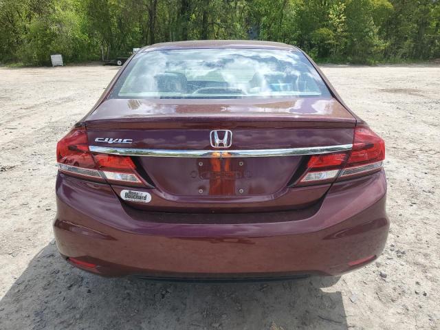 2014 Honda Civic Lx VIN: 2HGFB2F52EH539971 Lot: 54131494