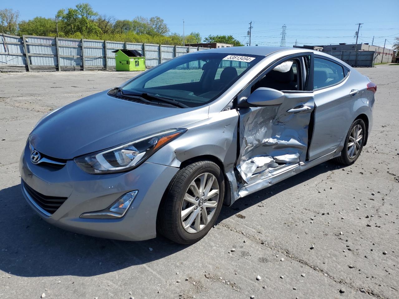 KMHDH4AE3FU358783 2015 Hyundai Elantra Se